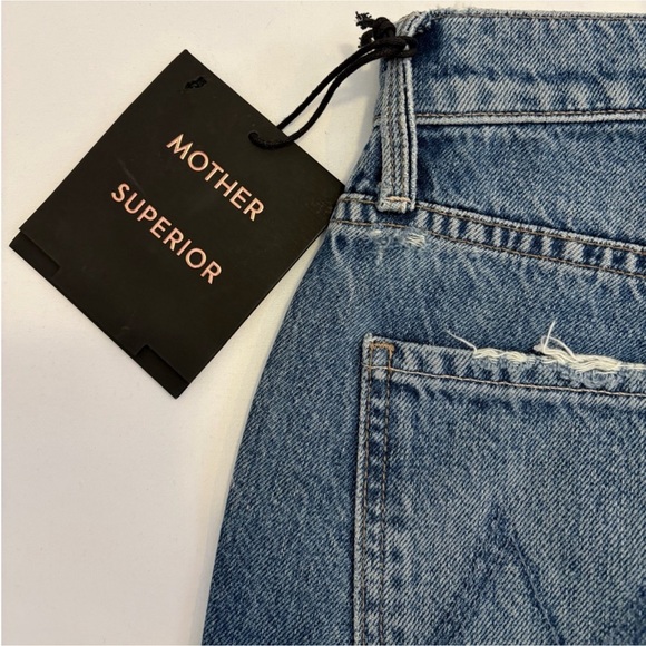 Mother Superior Jeans High Waisted The Bounce Hover Dart New w/tags size 24 - Picture 9 of 16